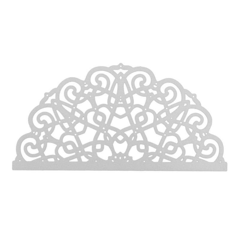 Semicircle Cutting Dies Stencils Scrapbook Embossing DIY Craft Album Cards - ebowsos