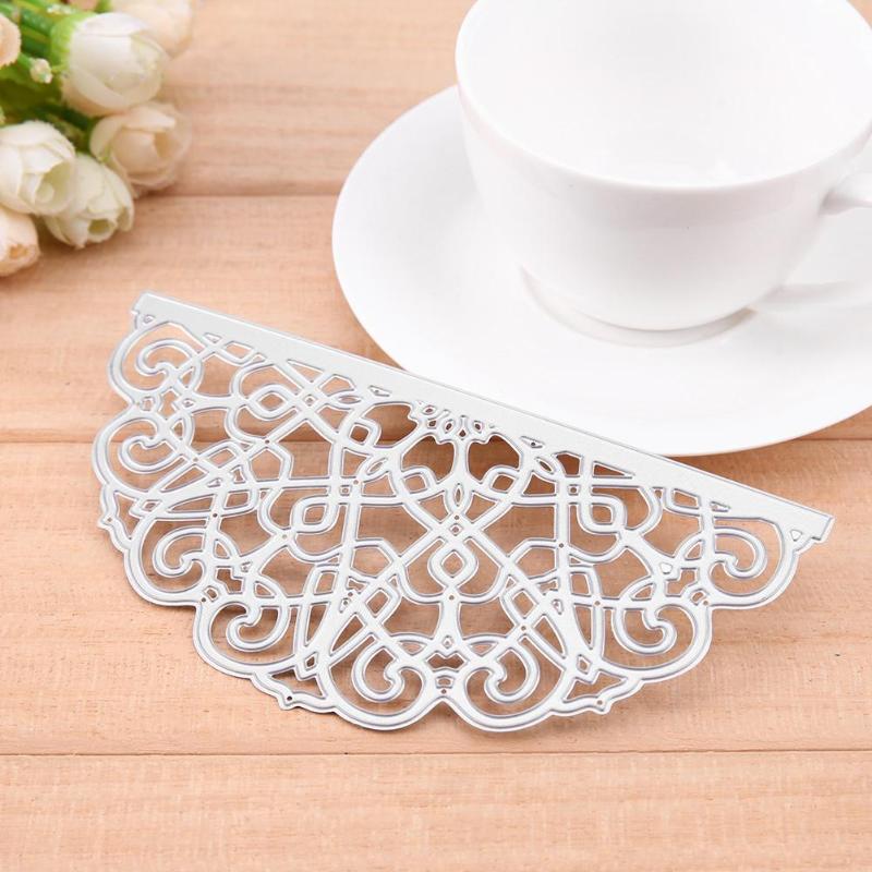 Semicircle Cutting Dies Stencils Scrapbook Embossing DIY Craft Album Cards - ebowsos