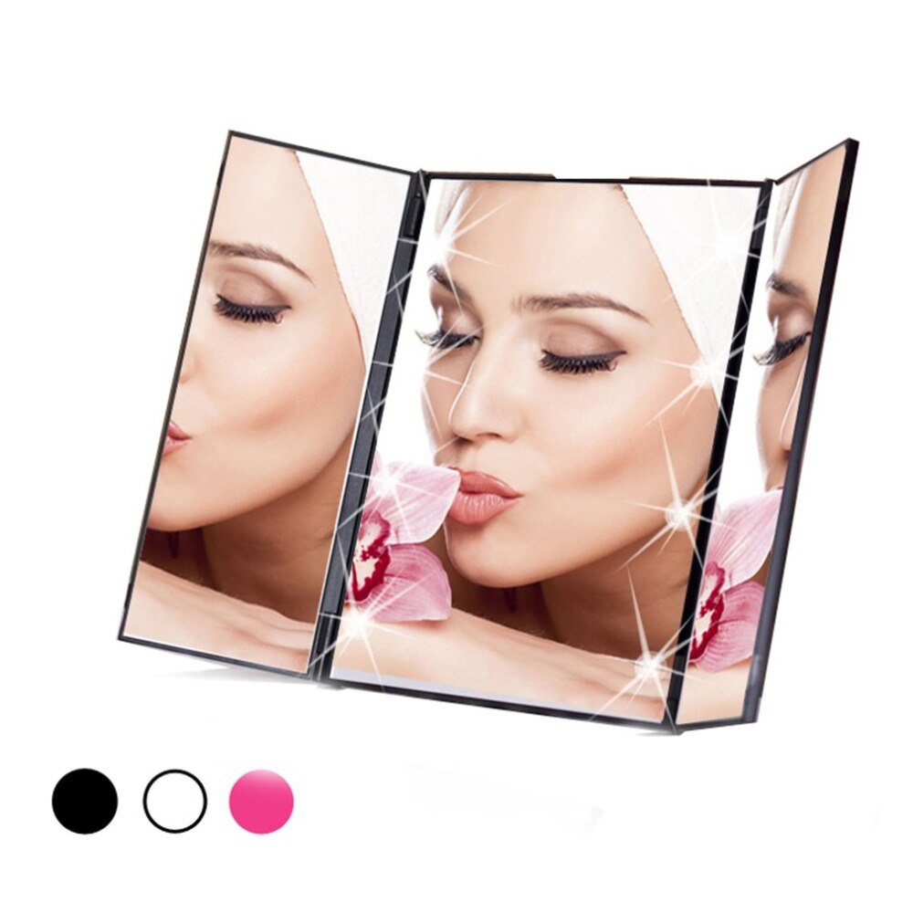 Seventy percent off mirror LED cosmetic mirror with lamp. - ebowsos