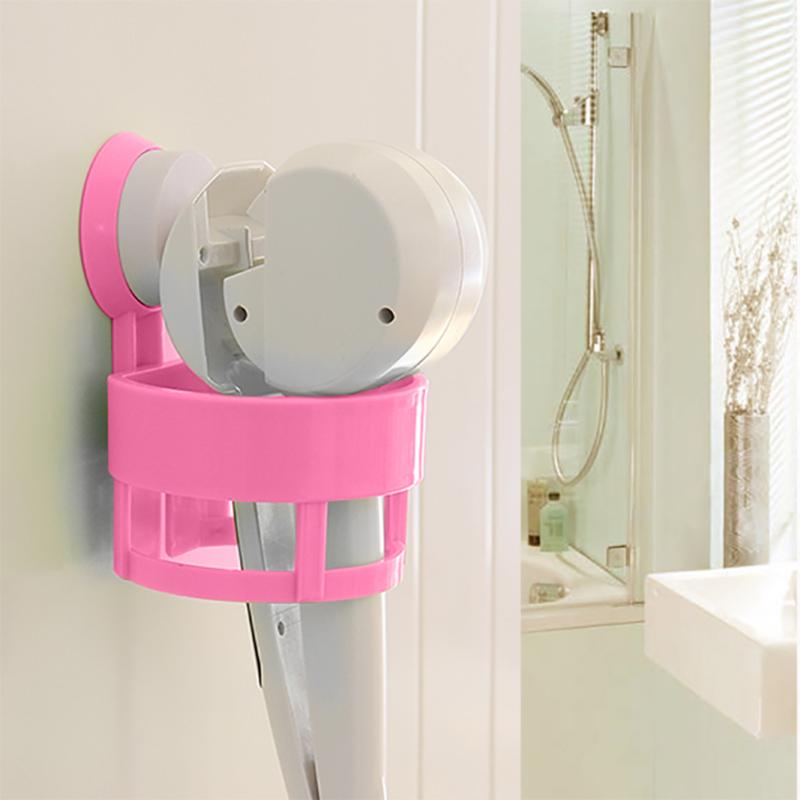 Shower Room Sucker Hair Dryer Holder Wall Mount Suction Cup - ebowsos