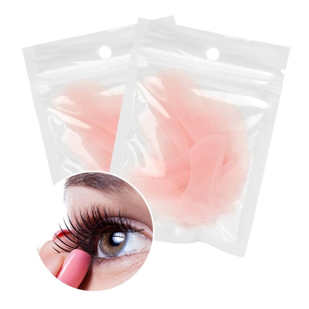 Silicone Eyelash Perm Pad Perming Lifting Patch 3D Eye Lashes Curler Cover Pads Eye Makeup Eyelashes Extension Perm Pad - ebowsos