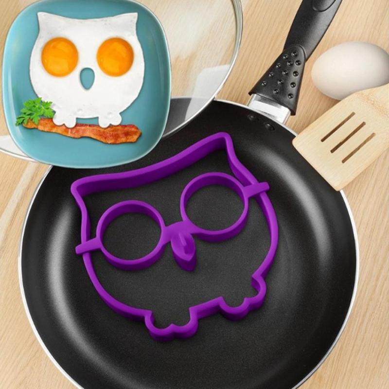 Silicone Fried Egg Omelet Bird Shape Egg Mold Kitchen Cooking Cookware Tool - ebowsos