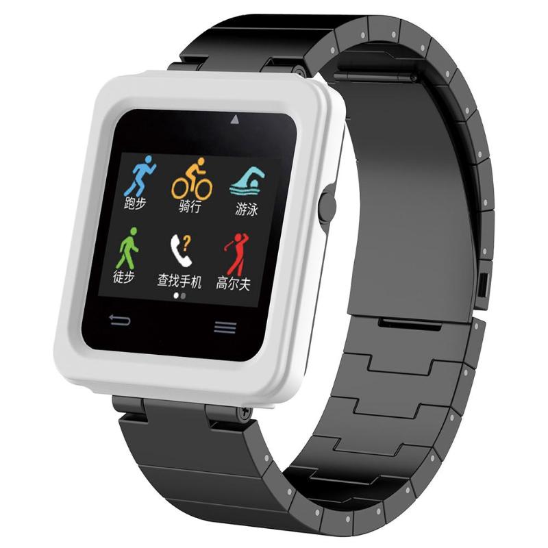 Silicone Protective Case Cover Frame Shell Replacement for Garmin Vivoactive Smart Watch Case Smart Accessories - ebowsos