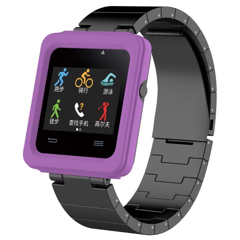 Silicone Protective Case Cover Frame Shell Replacement for Garmin Vivoactive Smart Watch Case Smart Accessories - ebowsos