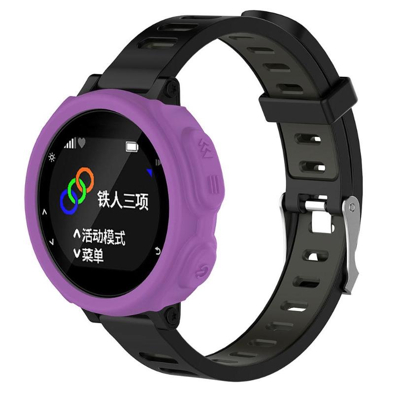 Silicone Skin Protective Case Cover protection shell case for Garmin Forerunner 235 735XT Watch - ebowsos