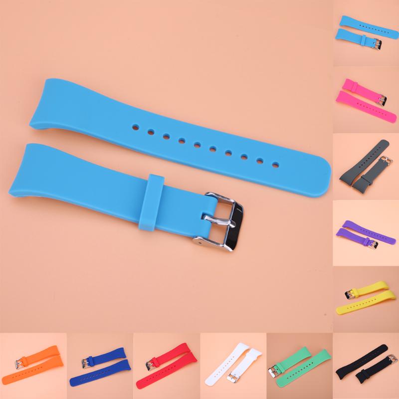 Silicone Smart Watch Bands Replacement Strap For Samsung Gear Fit 2 SM-R360 Watch Replacement WatchBand for Sport Travel Work - ebowsos