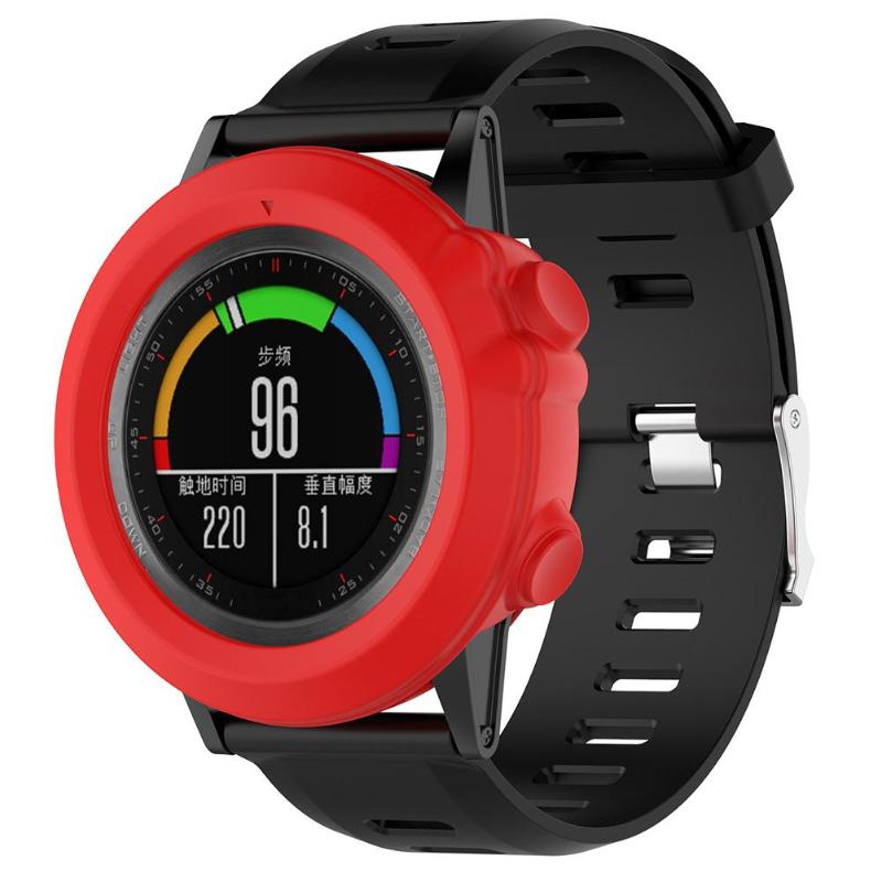 Silicone Smart Watch Protective Case Cover Shell Frame for Garmin Fenix 3 HR Quatix 3 Tactix Bravo Smart Accessories Promotion - ebowsos