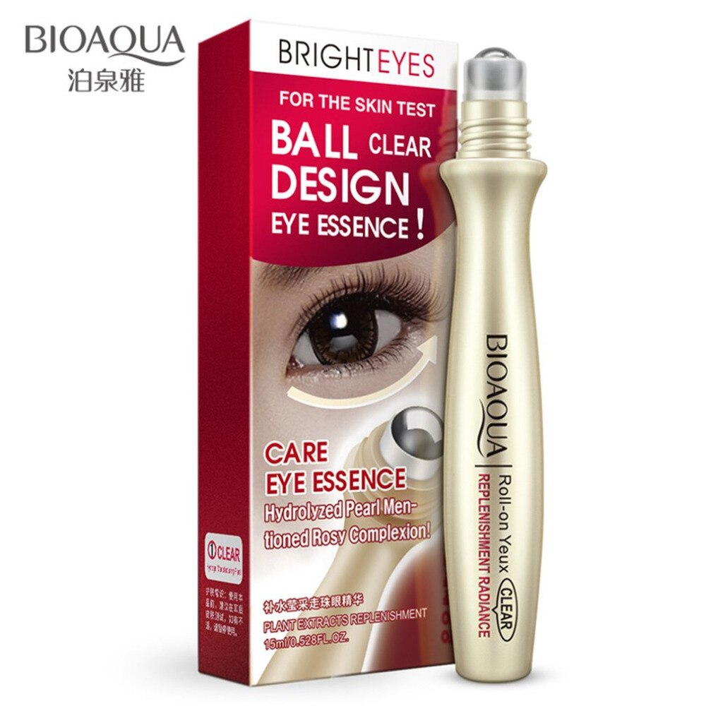 Skin Care Eye Cream Roll Ball Eye Essence Anti Wrinkle Remove Dark Circles Moisturizing Hydrating Whiten Skin Firm Eye Cream - ebowsos