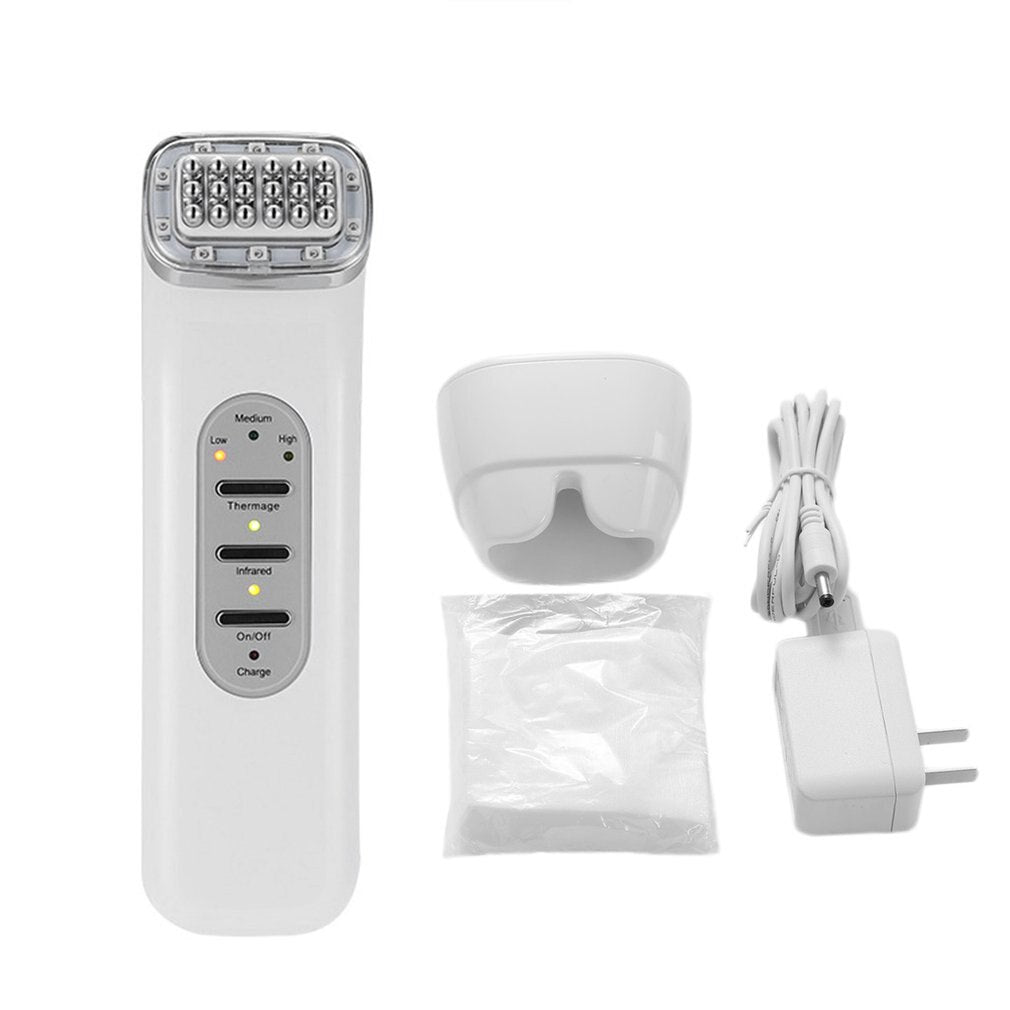 Skin Rechargeable RF Wrinkle Removal Face Lift Massager Radio Frequency Face Care Anti-aging Tightening Tool women face care - ebowsos