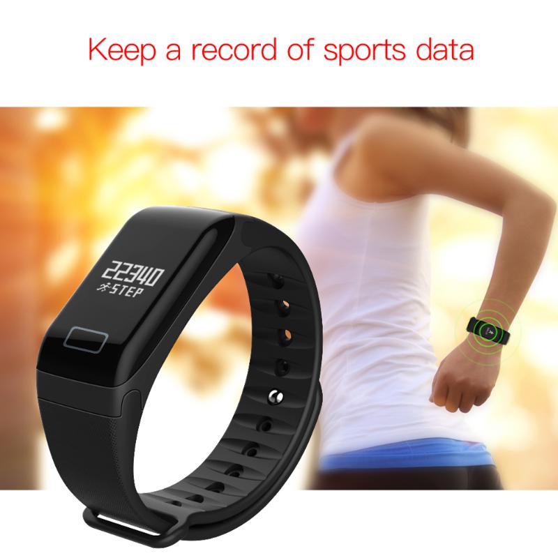 Smart Band IP65 Waterproof Heart Rate Blood Oxygen Blood Pressure Sleep Quality Measurement for IOS Android Smartphone - ebowsos