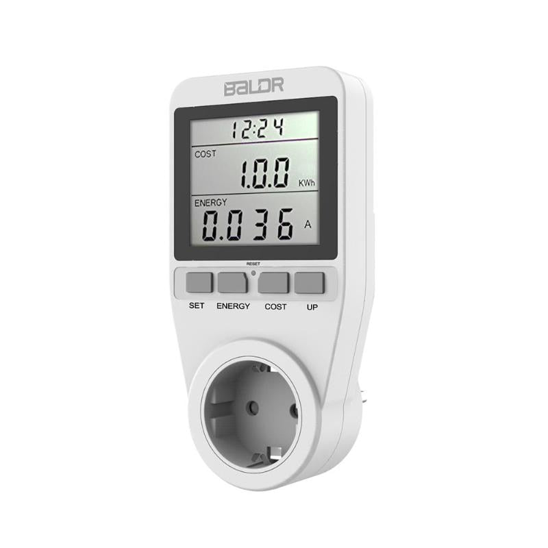 Smart Socket Digital Voltmeter Power Analyzer Energy Meter Power Meter Plug Monitoring Testing Instrument Power Consumption - ebowsos