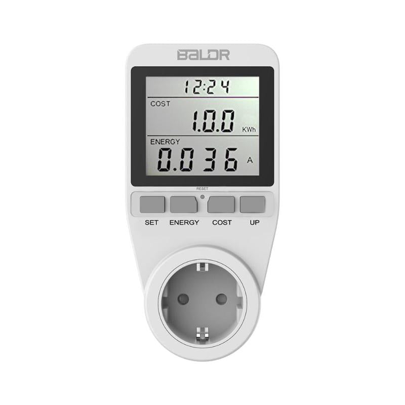 Smart Socket Digital Voltmeter Power Analyzer Energy Meter Power Meter Plug Monitoring Testing Instrument Power Consumption - ebowsos