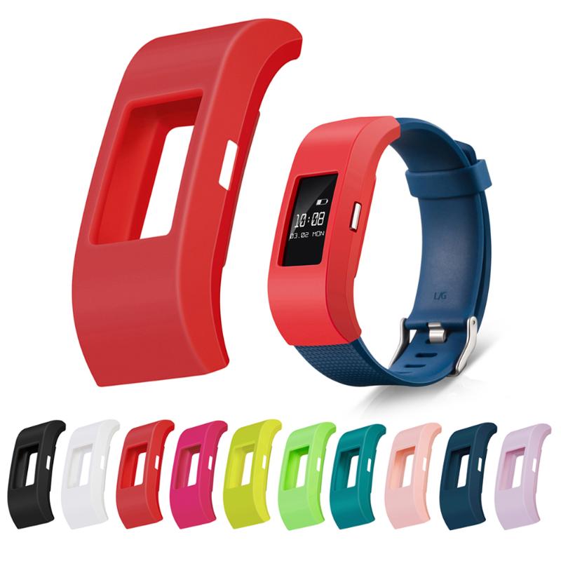 Smart Wristband Frame Protective Case Soft Silicone Smart Watch Frame Cover Protector Case Replacement For Fitbit Charge 2 - ebowsos