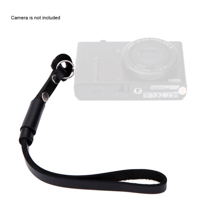 Smart design PU Leather Camera Wrist Hand Strap Grip with wider pad for Canon Sony Nikon camera accessory - ebowsos