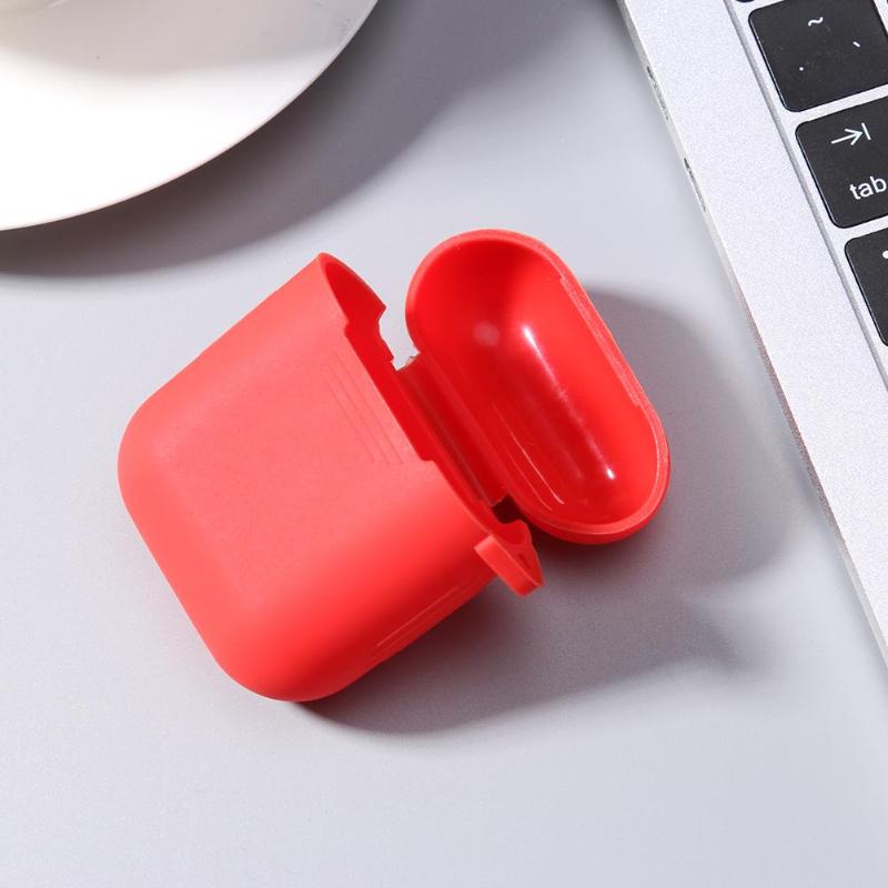 Soft Silicone Antislip Ear Cover Hook Earphone Earbuds Tips Headset Shockproof Case Protector for Apple AirPods TWS New Arrival - ebowsos