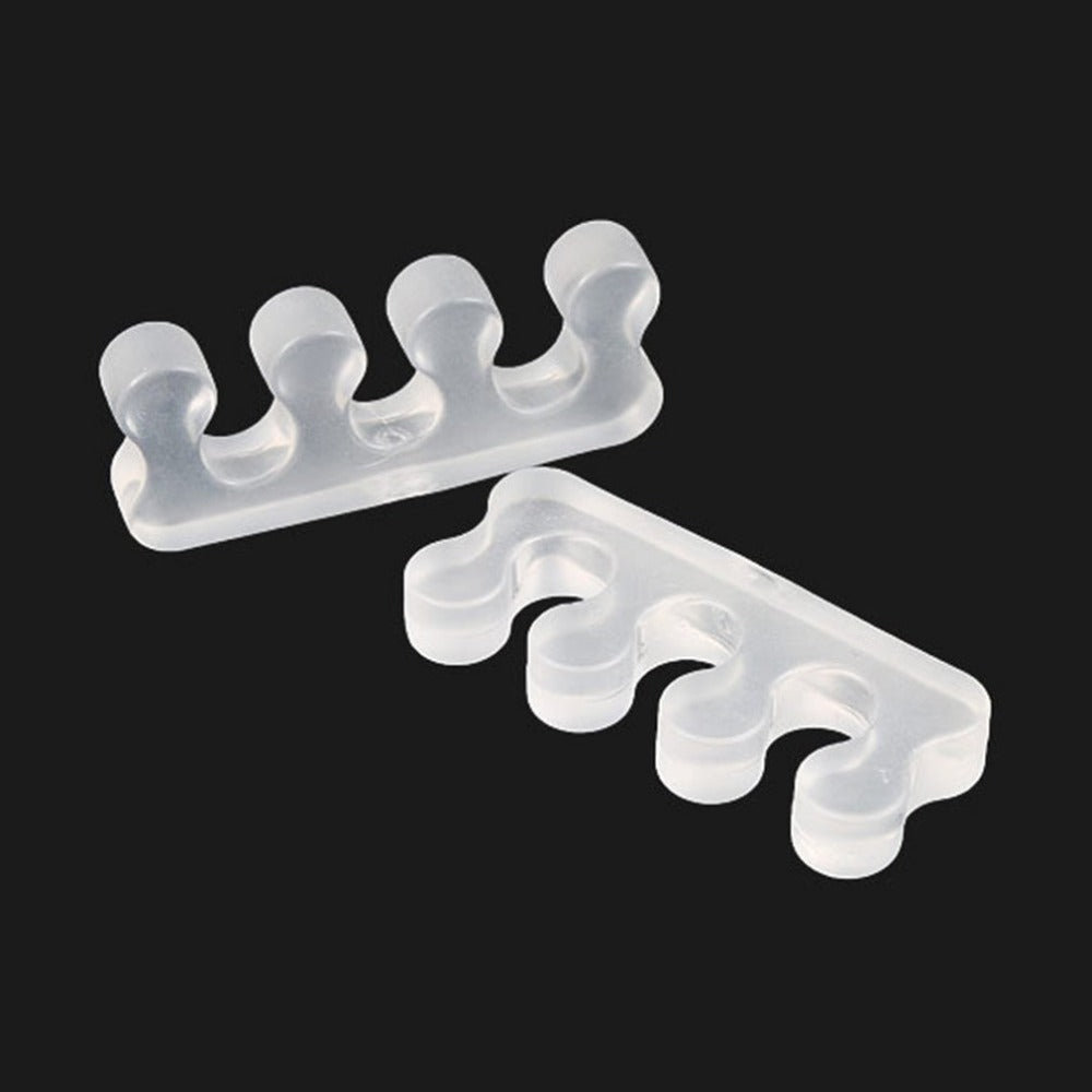 Soft Silicone Gel Toe Separator Kit Foot Braces Support Thumb Valgus Protector Pedicure Corretcor Foot Care Tool - ebowsos