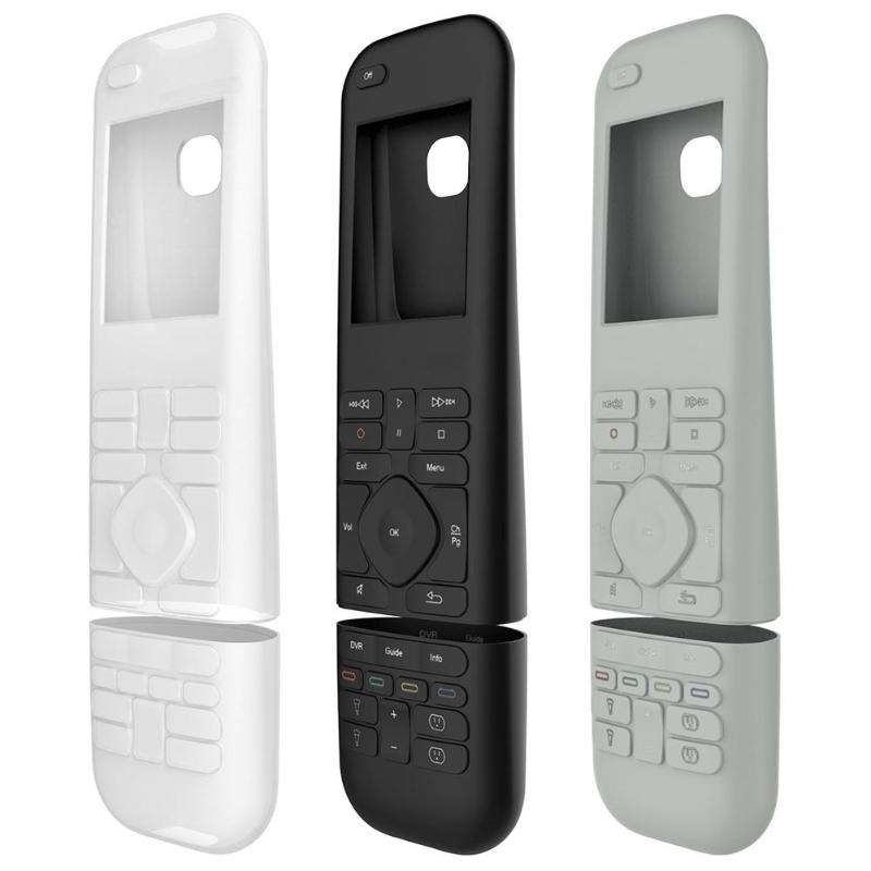 Soft Silicone Protective Case Cover Skin Replacement for Logitech Harmony Elite Remote Control Protective Cover Case - ebowsos