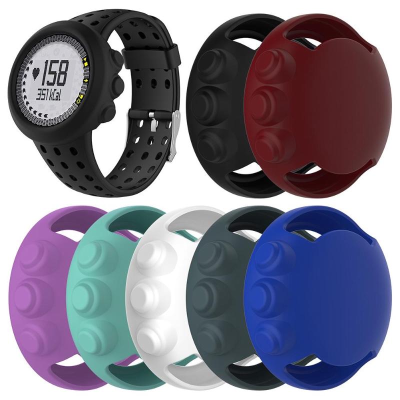 Soft Silicone Smart Watch Braclet Protective Case Cover Shell for SUUNTO M Series M1 M2 M4 M5 Smart Watch Protective Case - ebowsos