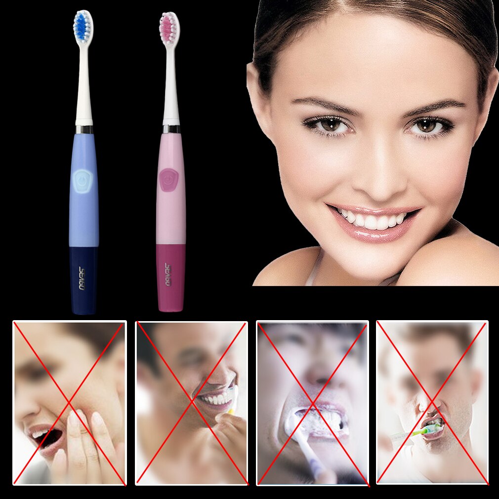 Sonic Electric Toothbrush Practical SG-915 Smart Series Children Kids Adults Teeth Brush Tooth Pink/Blue - ebowsos