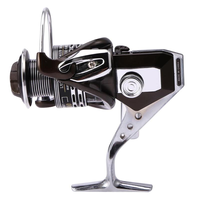 Spinning Wheel 13+1 Axis Durable Metal Left Right Interchangerable Spinning Fishing Vessel-ebowsos