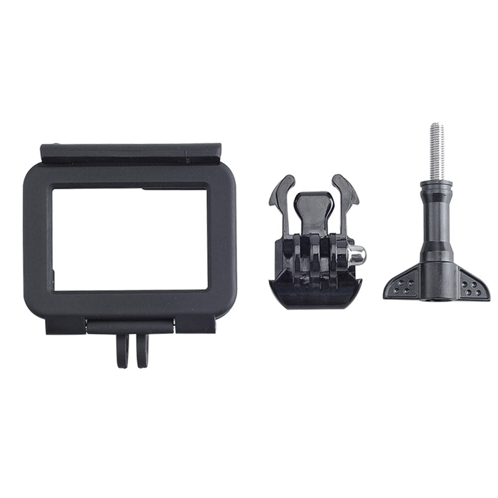 Sports Camcorder Standard Frame Mount Protective Housing Case & Lens Cover For GoPro Hero 5 Camera Housing Case - ebowsos