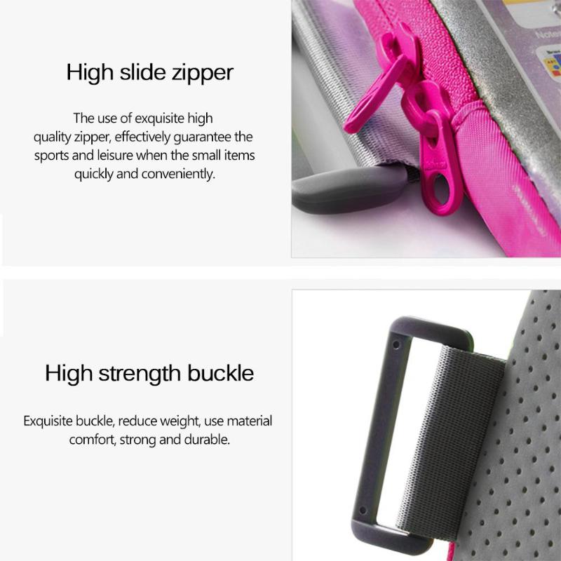Sports Running Touch Screen 5.5inch Armband Protective Cover Bag for Mobile Phone Outdoor Fitness Wrist Pack High Quality - ebowsos