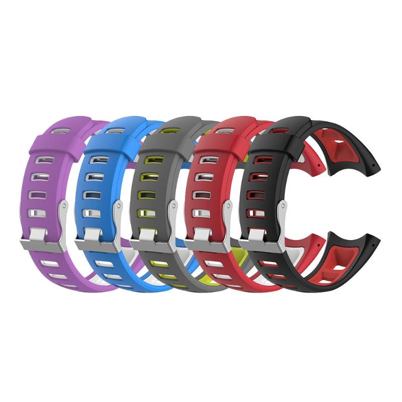 Sports Soft Silicone Bracelet Smart Watch Strap Band Replacement for Suunto Quest M1 M2 M4 M5 Smart Watch Strap High Quality - ebowsos