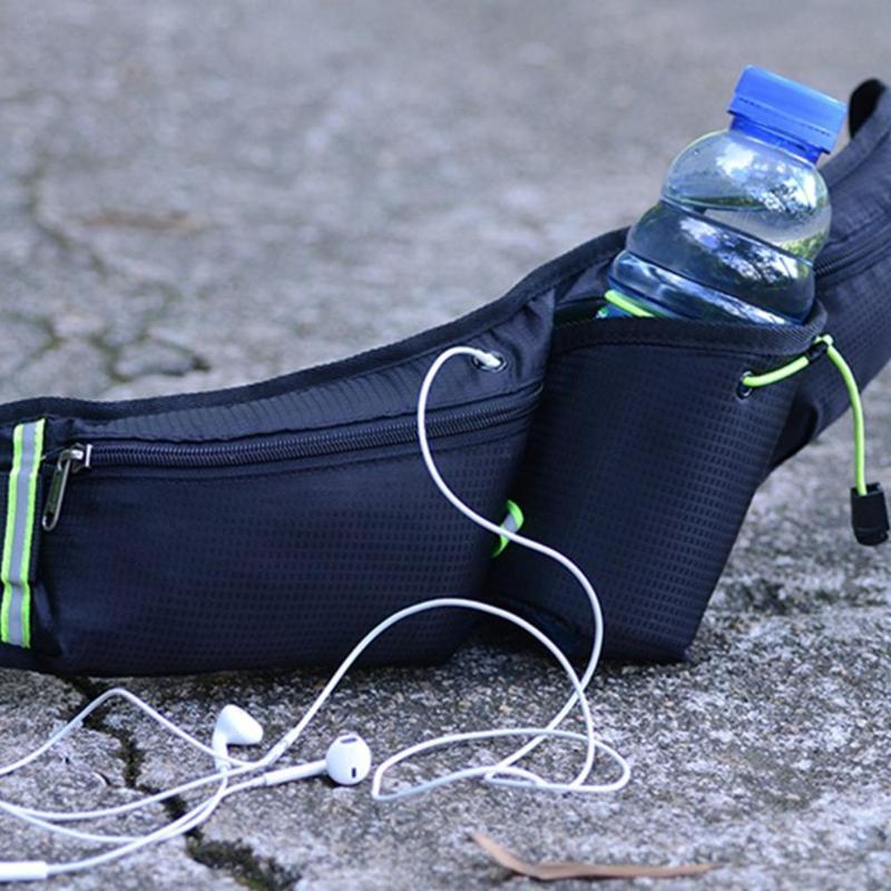 Sports Water Bottle Hip Waist Pack Waterproof Climbing Running Marathon Waist Bag Gym Fitness Belt Water Bottle Hip Waist Pack-ebowsos