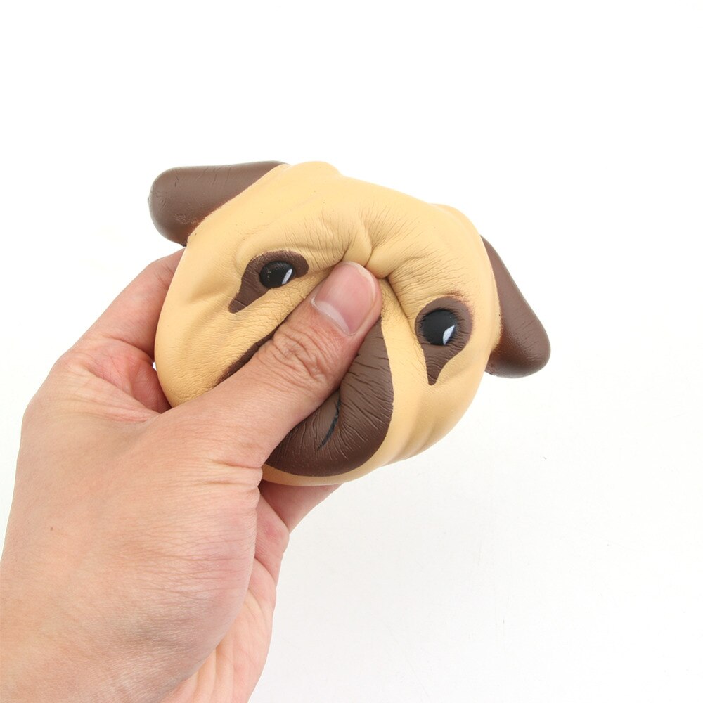 Squeeze Antistress Pug Dog Ball Mini Squeeze Toys Slow Rising 8cm Stretchy Animal Healing Anti Stress Squeeze Toy Nice Gift-ebowsos