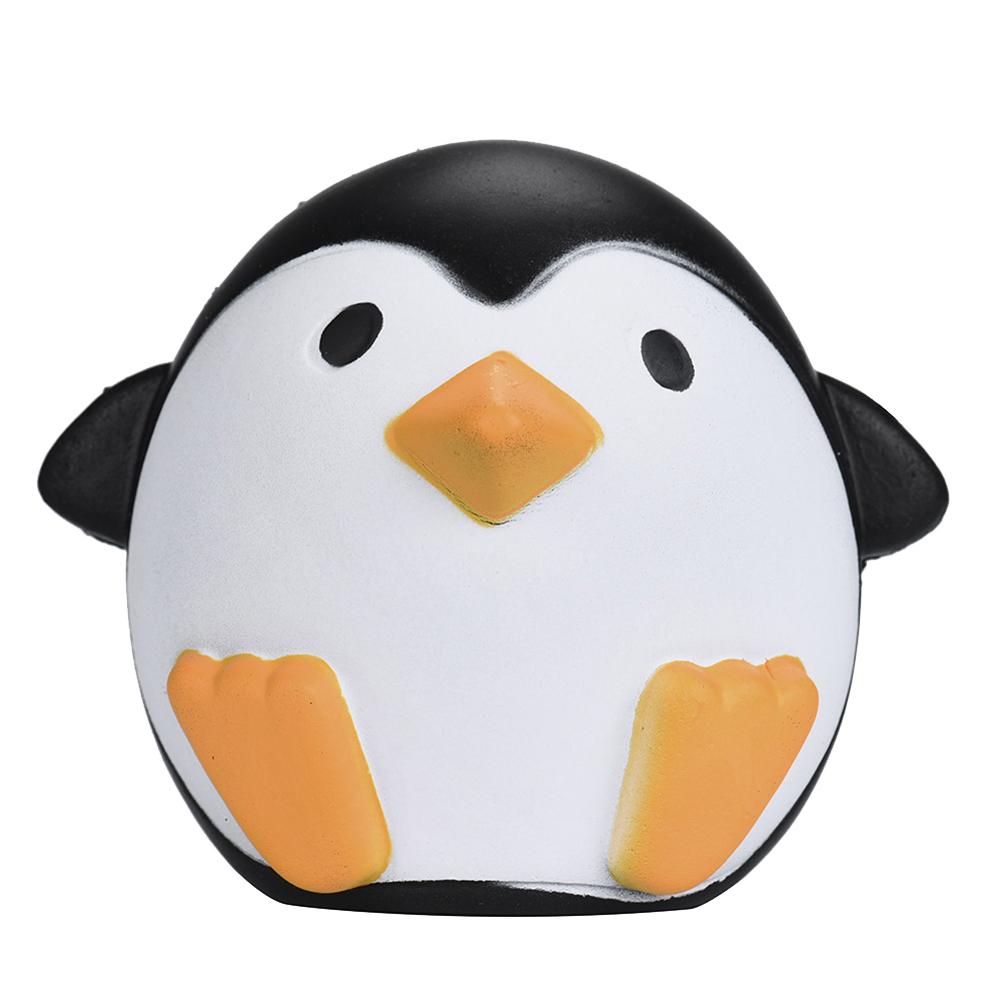 Squeeze Cute Fat Penguins Slow Rising Scented Fun Cartoon Animal Toys Gift Children Adult Anti-Stress Relief Mobile Phone Straps-ebowsos