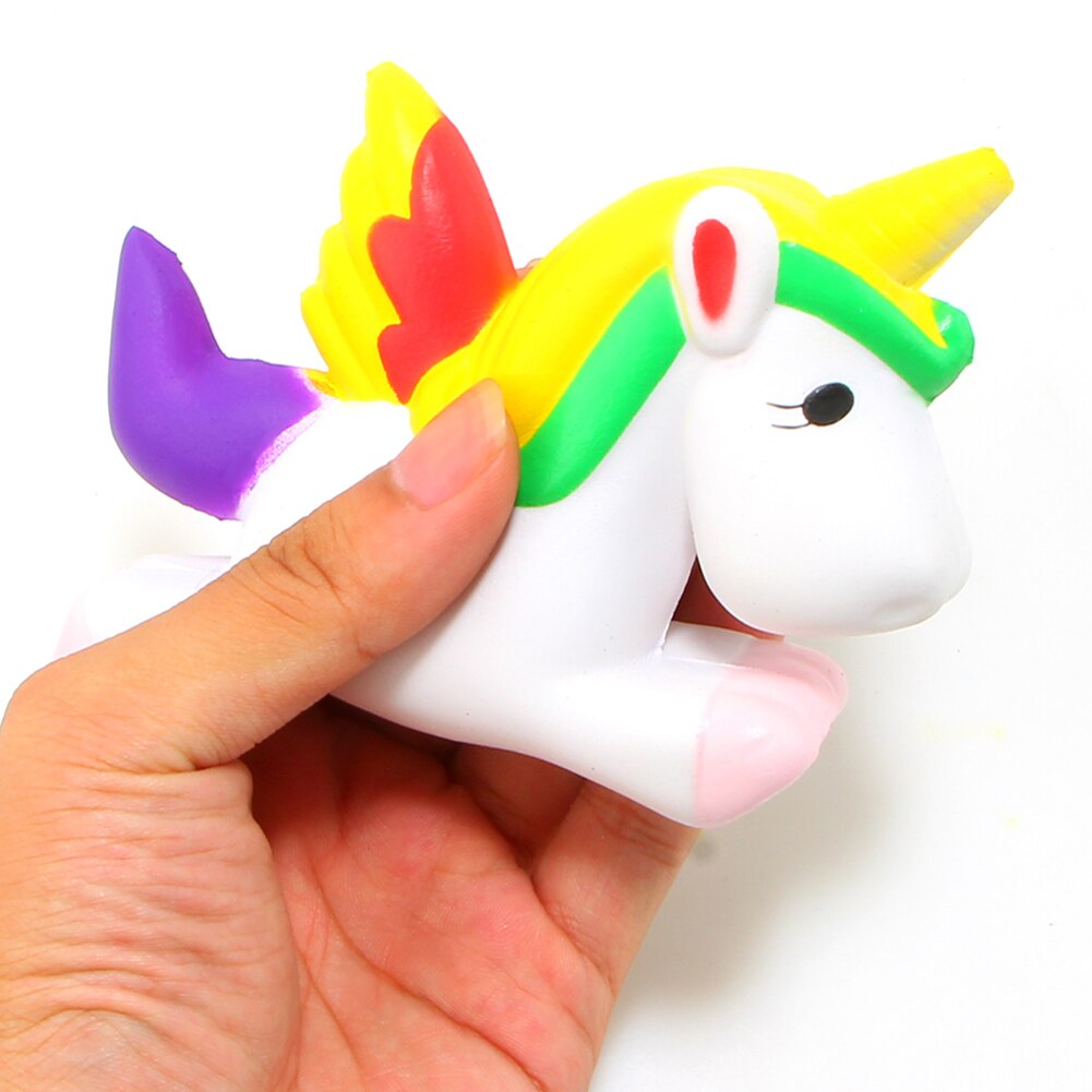 Squeeze Soft Horse Squeeze Animal Toy Mobile Phone Straps Slow Rising Anti-stress Strap Cute Accessories Pendant Kids Gift-ebowsos