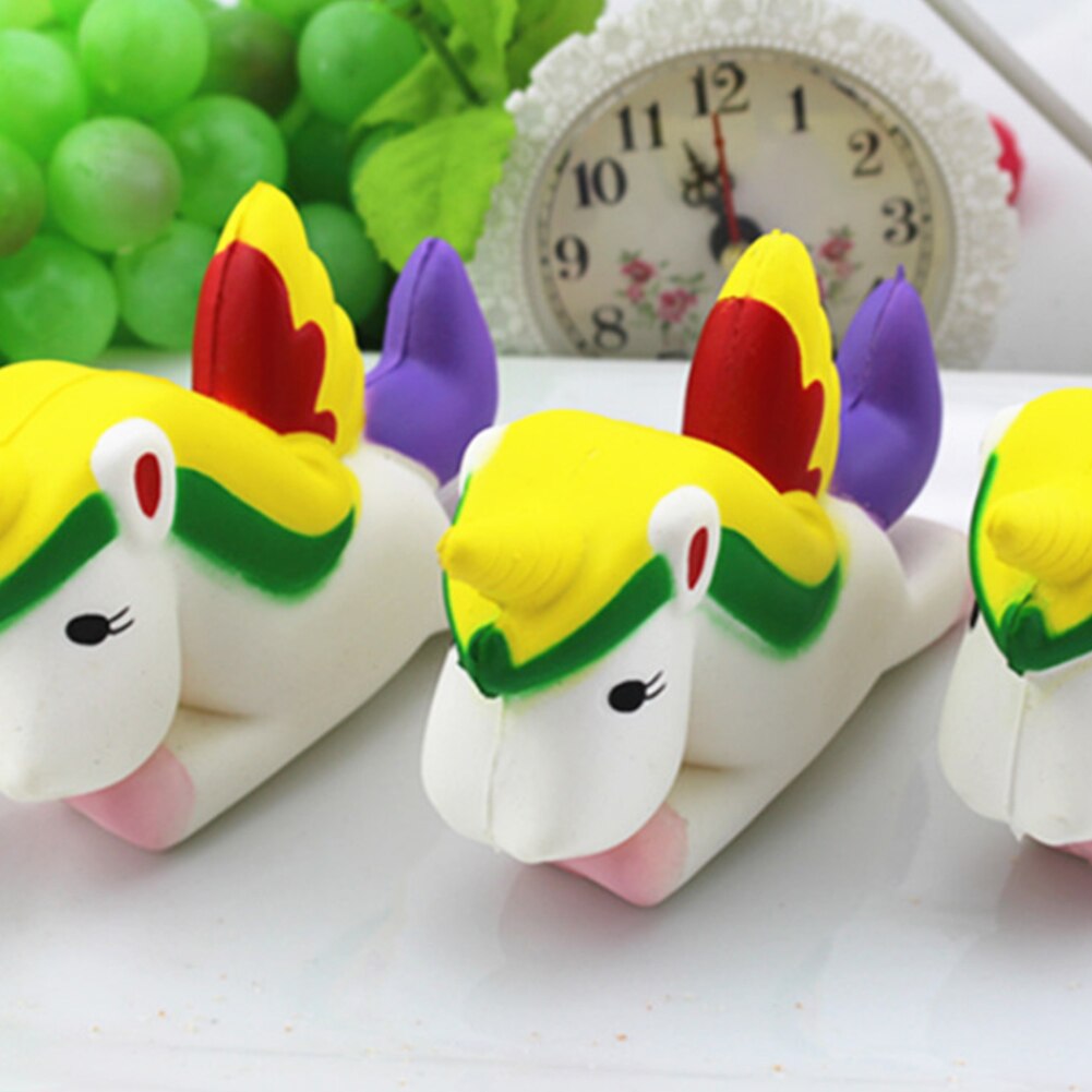 Squeeze Soft Horse Squeeze Animal Toy Mobile Phone Straps Slow Rising Anti-stress Strap Cute Accessories Pendant Kids Gift-ebowsos
