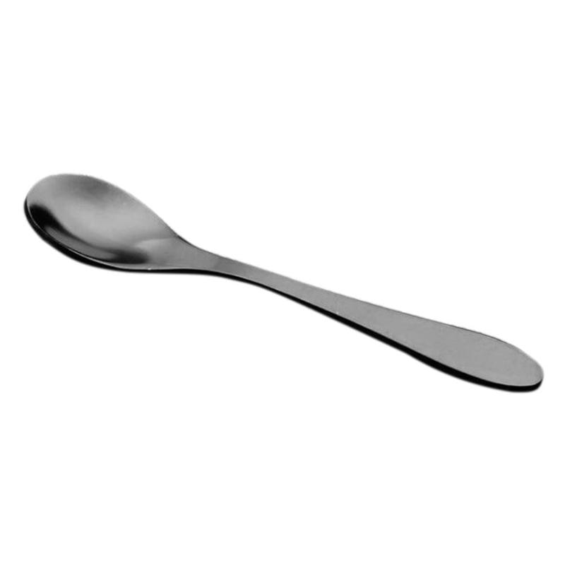 Stainless Steel Coffee Spoon Ice Dessert Tea Mini Spoons Kitchen Tableware - ebowsos
