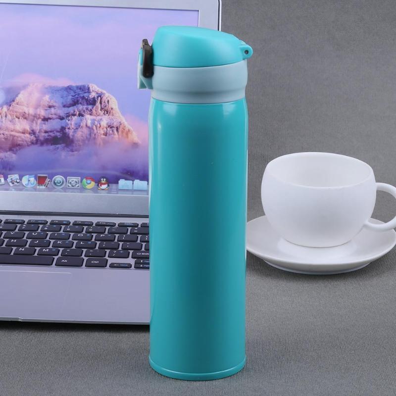 Stainless Steel Double Wall Thermal Cup Bottle Vacuum Cup Thermal Mug - ebowsos