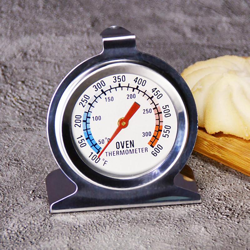 Stainless Steel Food Stand Up Dial Oven Thermometer Temperature Gauge Gage - ebowsos