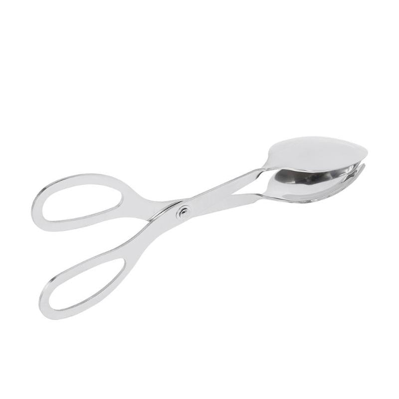Stainless Steel Kitchen Tongs Barbecue Buffet Salad Pastry Food Tongs Scissors Type Cooking Kitchen Tools Bread Clip Clamp - ebowsos