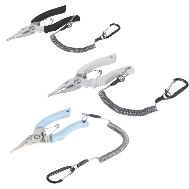 Stainless Steel Multifunctional Fishing Pliers Outdoor Fishing Fittings-ebowsos