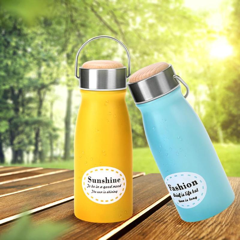 Stainless Steel Vacuum Cup Portable Coffee Tea Mug Thermal Bottle Thermocup Vacuum Flasks Thermoses Drinkware - ebowsos