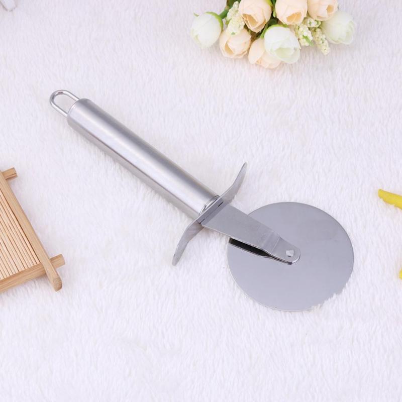 Stainless Steel pizza cutter Pastry Pizza Wheels Cutters Pancake Food Cutter Wheel Slicer Blade Knife Pizza Tools Kitchen Tools - ebowsos