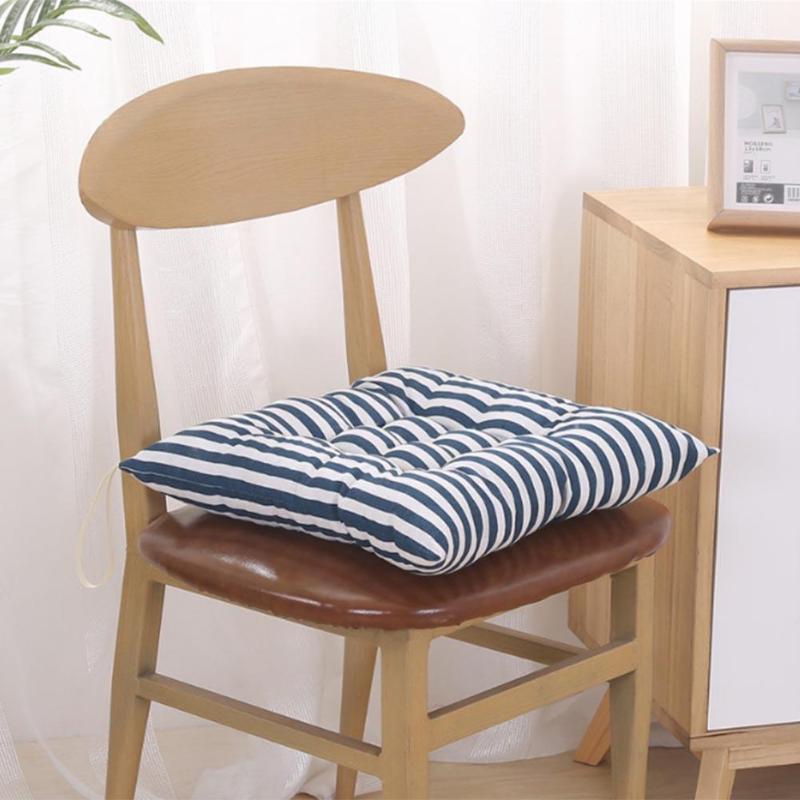 Stripe Sofa Cushion Mat Car Seat Pad Non-Slip Home Office Chair Cushion - ebowsos