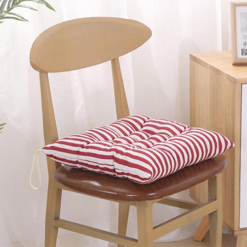 Stripe Sofa Cushion Mat Car Seat Pad Non-Slip Home Office Chair Cushion - ebowsos