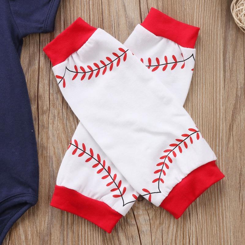 Summer Kids Sport Suits Baby Boys Girl Rugby Short Sleeve Tops Bodysuits Cotton Pants Fashion Outfits Clothes - ebowsos