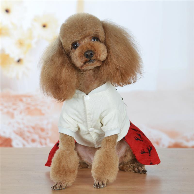 Summer Pet Dog Dresses Puppy Autumn Clothing Tutu Shirt Cat Outfit Coat Clothes for Small Dog Pet Apparel-ebowsos