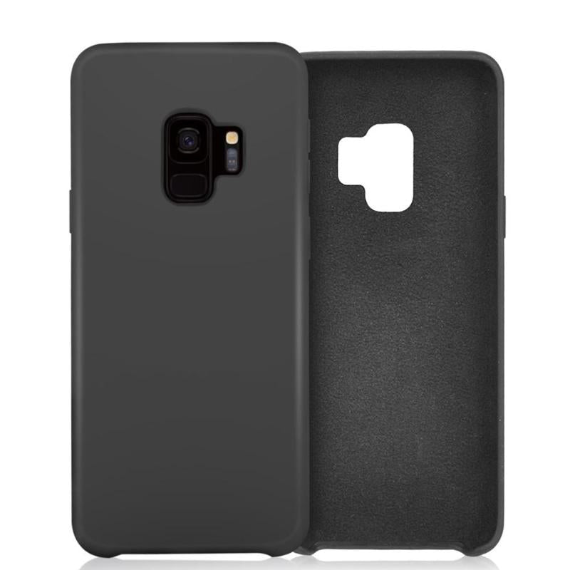 Super Fiber Soft Liquid Silicone Case For Samsung Galaxy S9 Shockproof Phone Cases for Samsung S9 Cover Cases - ebowsos