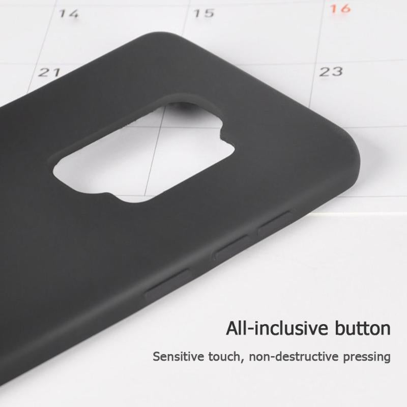 Super Fiber Soft Liquid Silicone Case For Samsung Galaxy S9 Shockproof Phone Cases for Samsung S9 Cover Cases - ebowsos