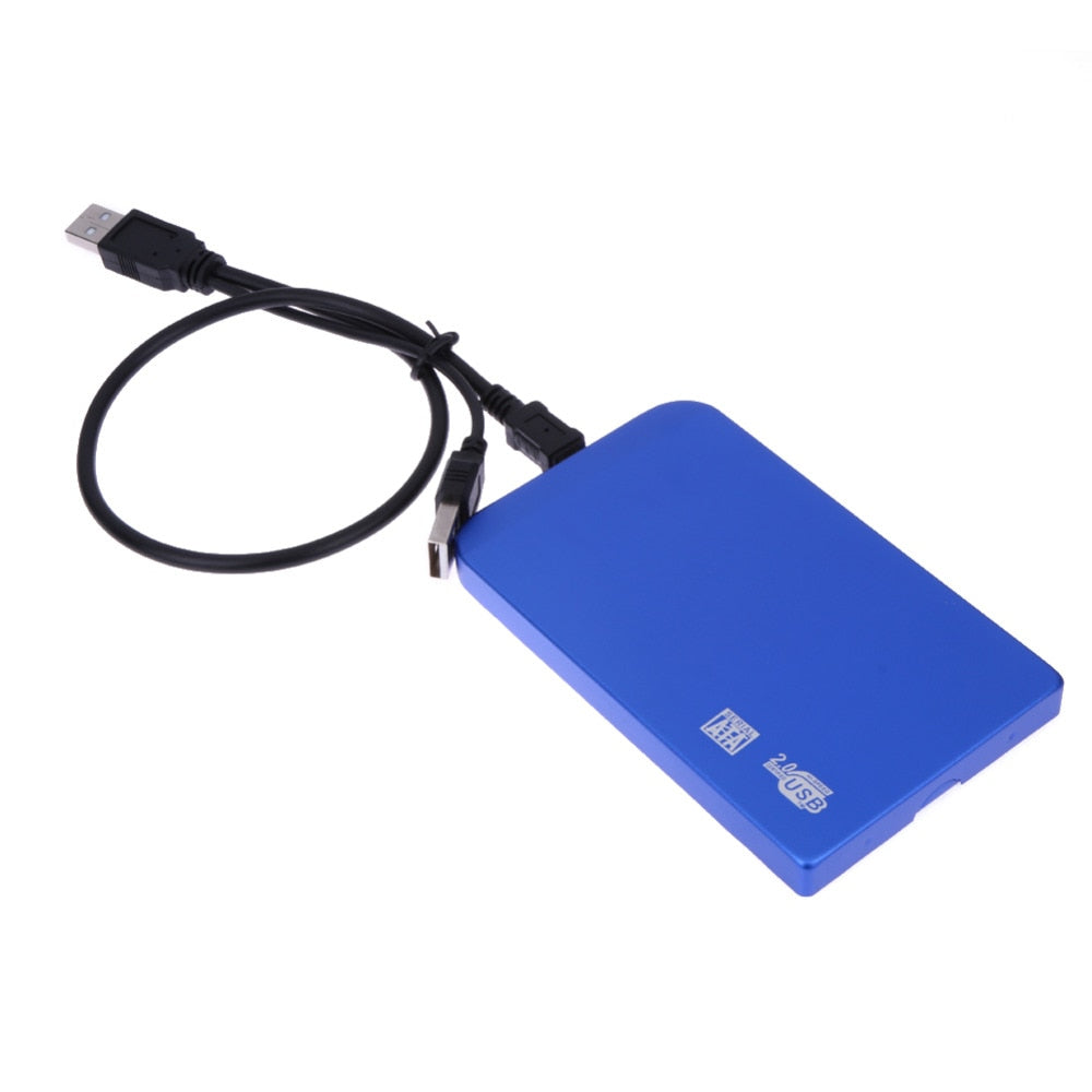 Super Speed Slim Portable USB 2.0 HDD Enclosure External Hard Case for SATA 2.5 Hard Disk Drives HDD Box Desktop Laptop Hot Sale - ebowsos