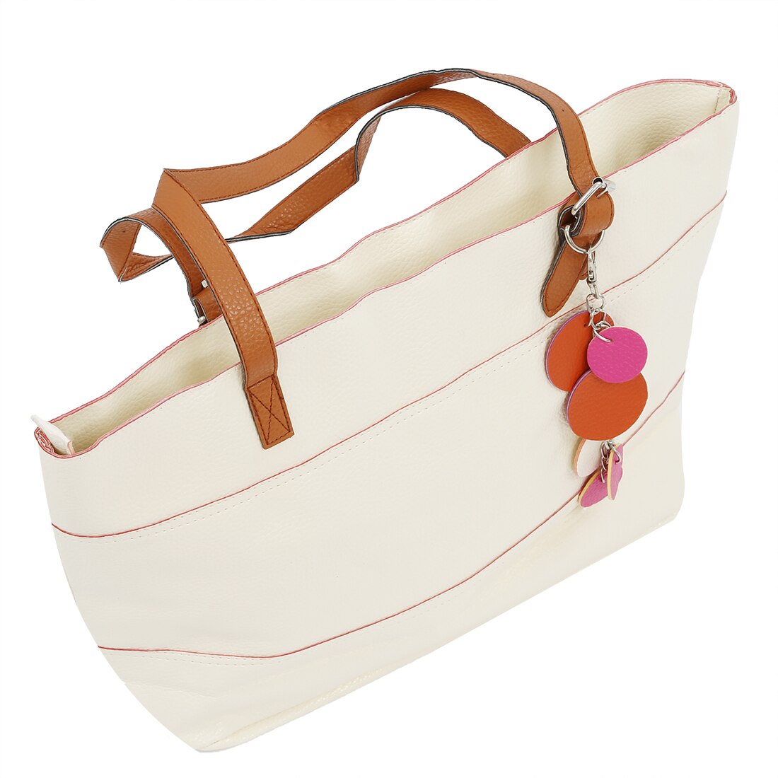 Sweet-Color Women girls Satchel Handbag Shoulder Tote Bag Lady Bag Shopper beige - ebowsos