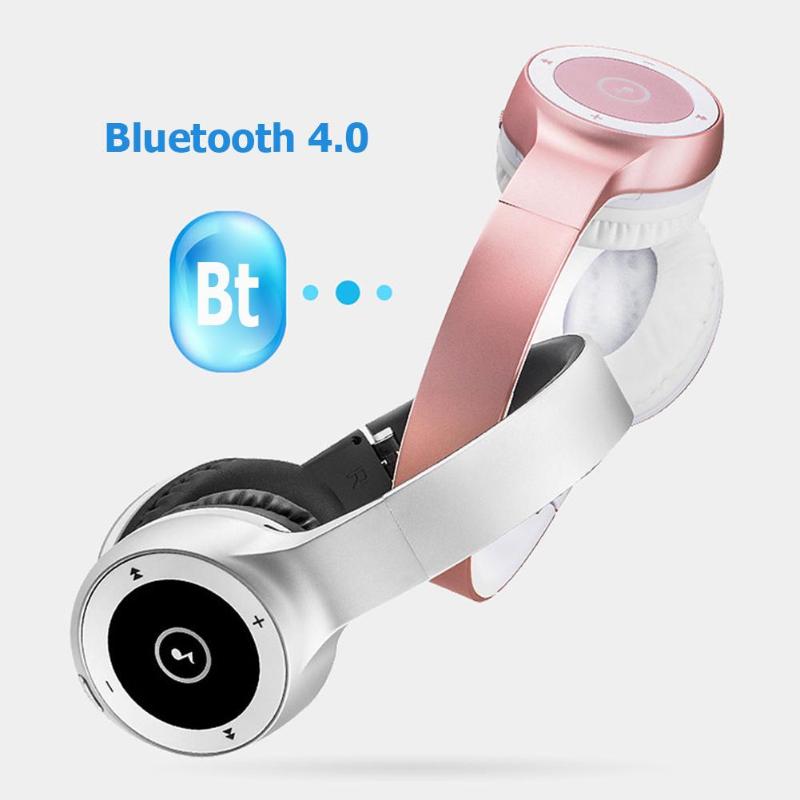 T8 Wireless Bluetooth Headphone Stereo HIFI MP3 Sports Headset Headband Earphone Support TF Card Bluetooth Earphone New Arrival - ebowsos
