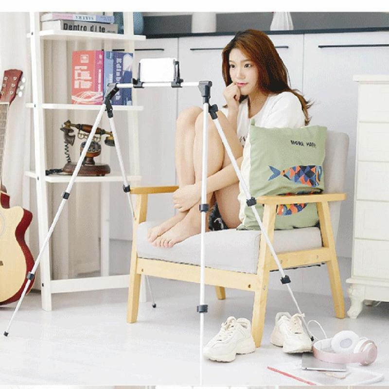 Tablet Stand Phone Holder Adjustable Lazy Bed Floor Desk Tripod Foldable Desktop Mount Bracket Support High Quality Phone Holder - ebowsos