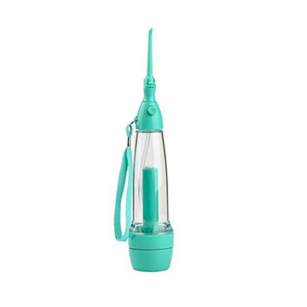 Teeth Cleaner Manual Jet Water Oral Irrigator Portable Hygiene Flosser Health Care Teeth Cleaning Tool - ebowsos